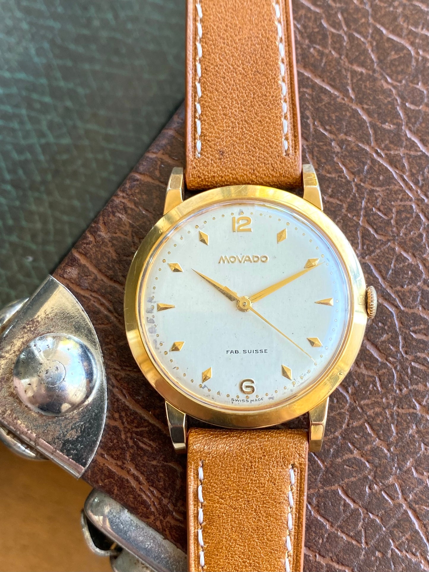 Movado Fab. Suisse Montre Vintage Mécanique Cal. 127 - 1950