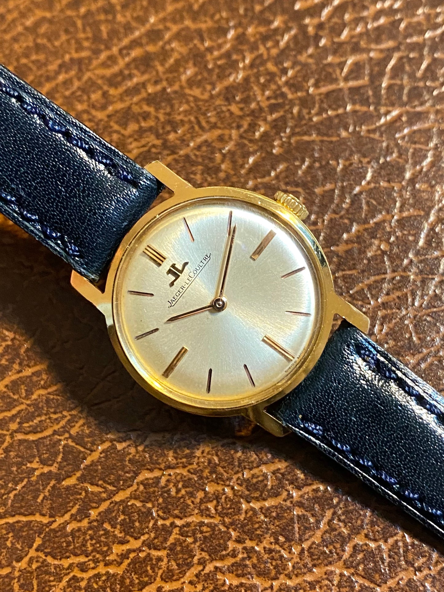 Jaeger-LeCoultre Lady Montre Femme Plaqué Or Vintage Mécanique 1960