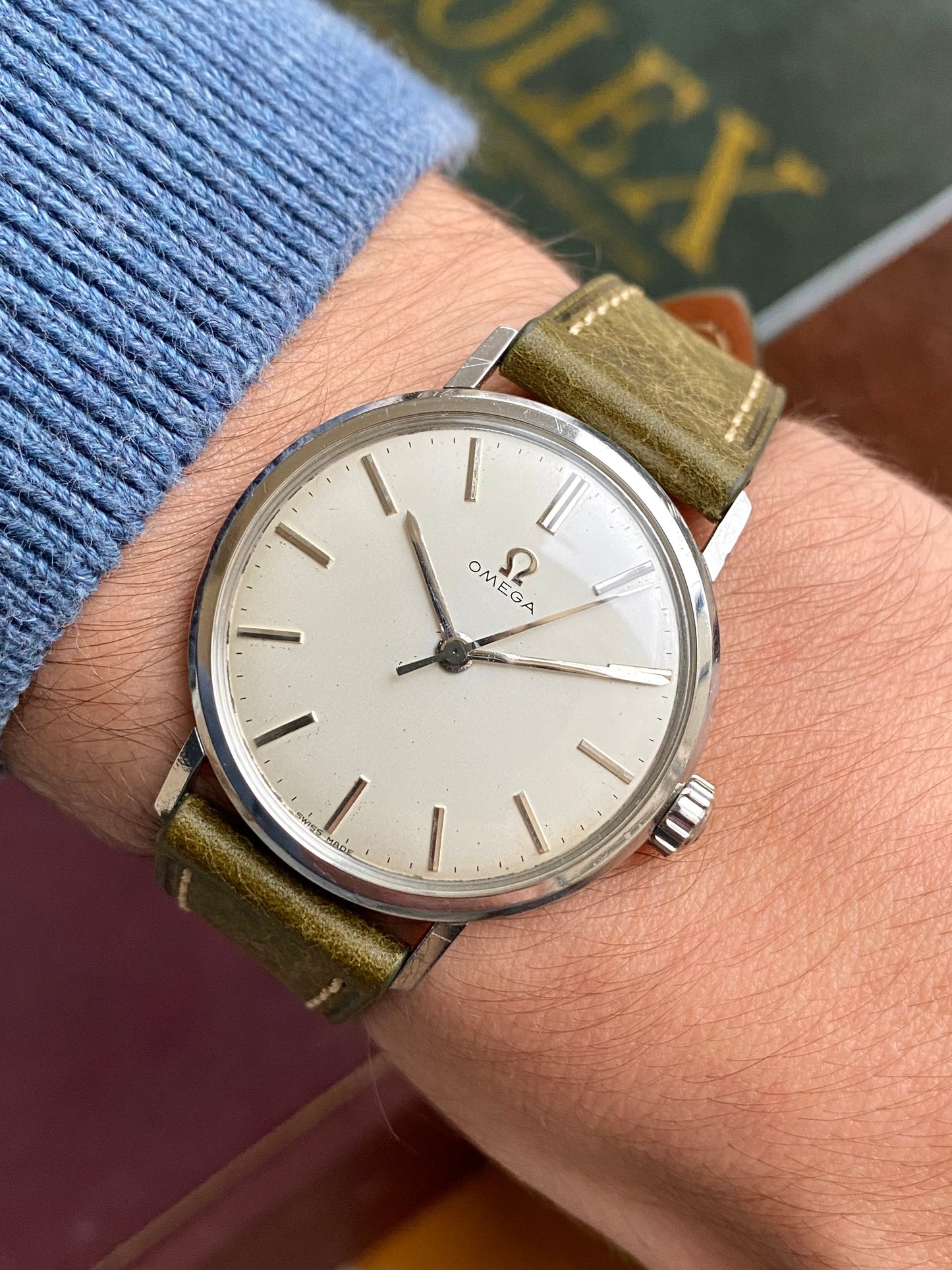 Omega Cal.286 - Ref. 131.002-62-SC - Montre Vintage Mécanique Acier 1963