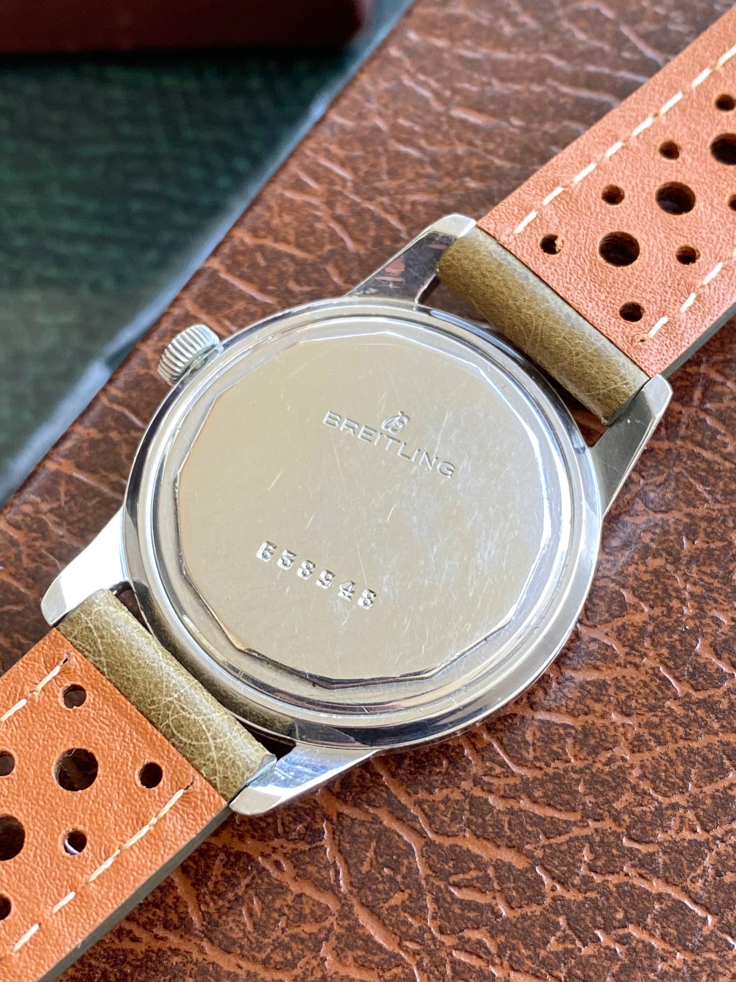 Breitling Genève 2907 - Montre Suisse Vintage Mécanique en Acier - Calibre FHF 28 - 1960