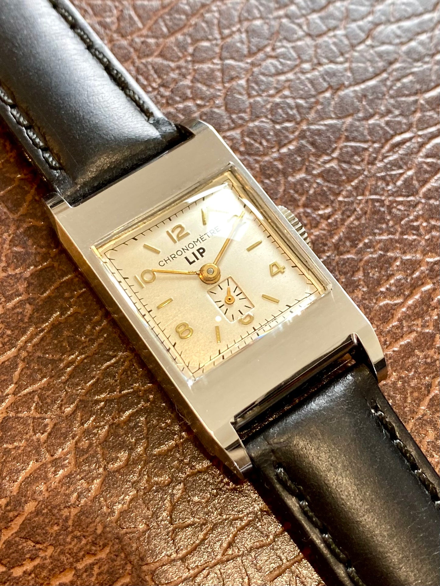 LIP T18 Chronomètre NOS Montre Vintage Mécanique France 1950