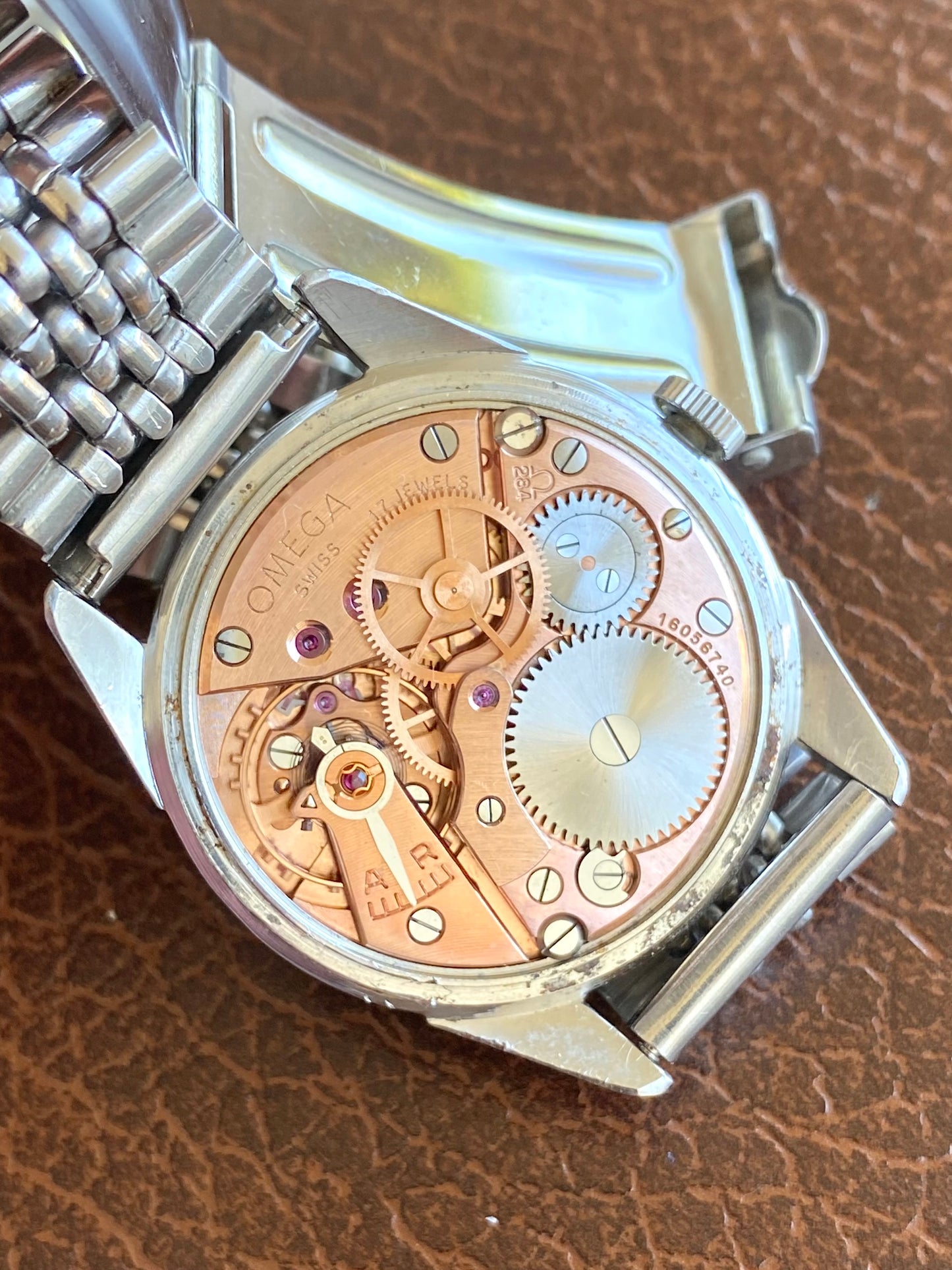 Omega Réf. 2910-4SC Montre Vintage Mécanique Cal. 284 - 1958