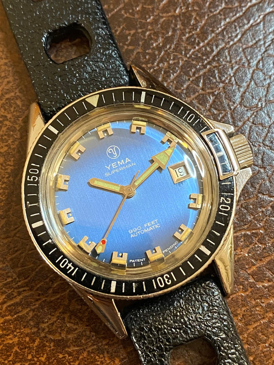 Yema Superman Automatic 241117 - Montre Vintage Mécanique France FE5611 - 1970