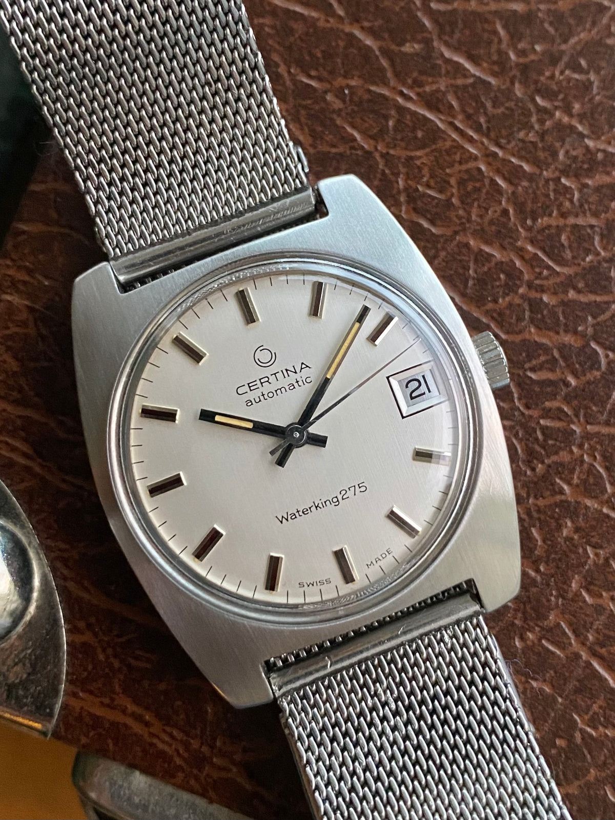 Certina WaterKing275 Automatic - Montre Vintage Suisse Mécanique Acier 1960