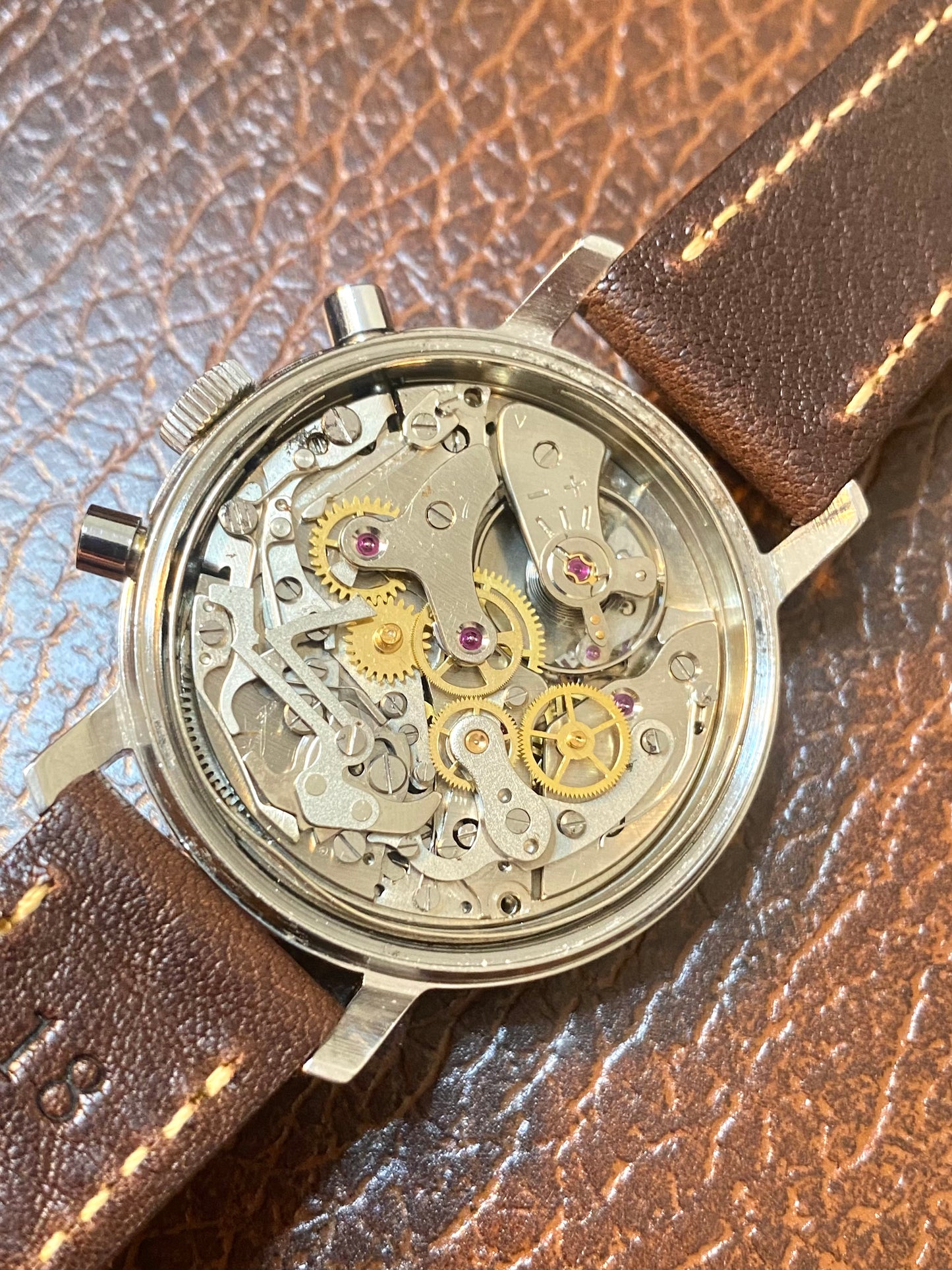 Provhor Chronographe Racing Landeron 189 Montre Rallye Mécanique 1970