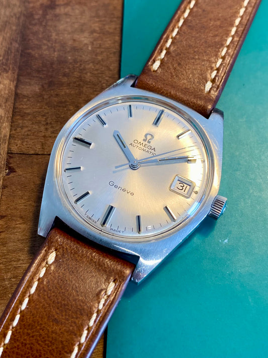 Omega Genève Automatic Cal.565 Réf.166.041 Montre Vintage Mécanique 1969