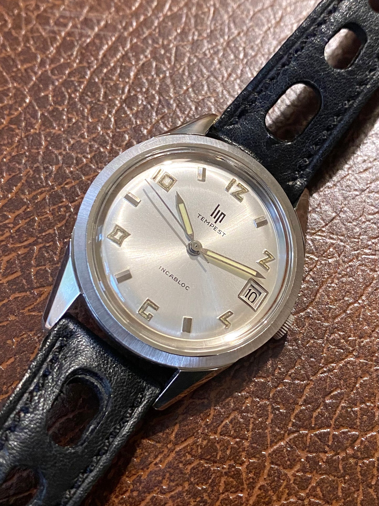 LIP Tempest Neuve NOS Montre Vintage Française R017A Mécanique 1960