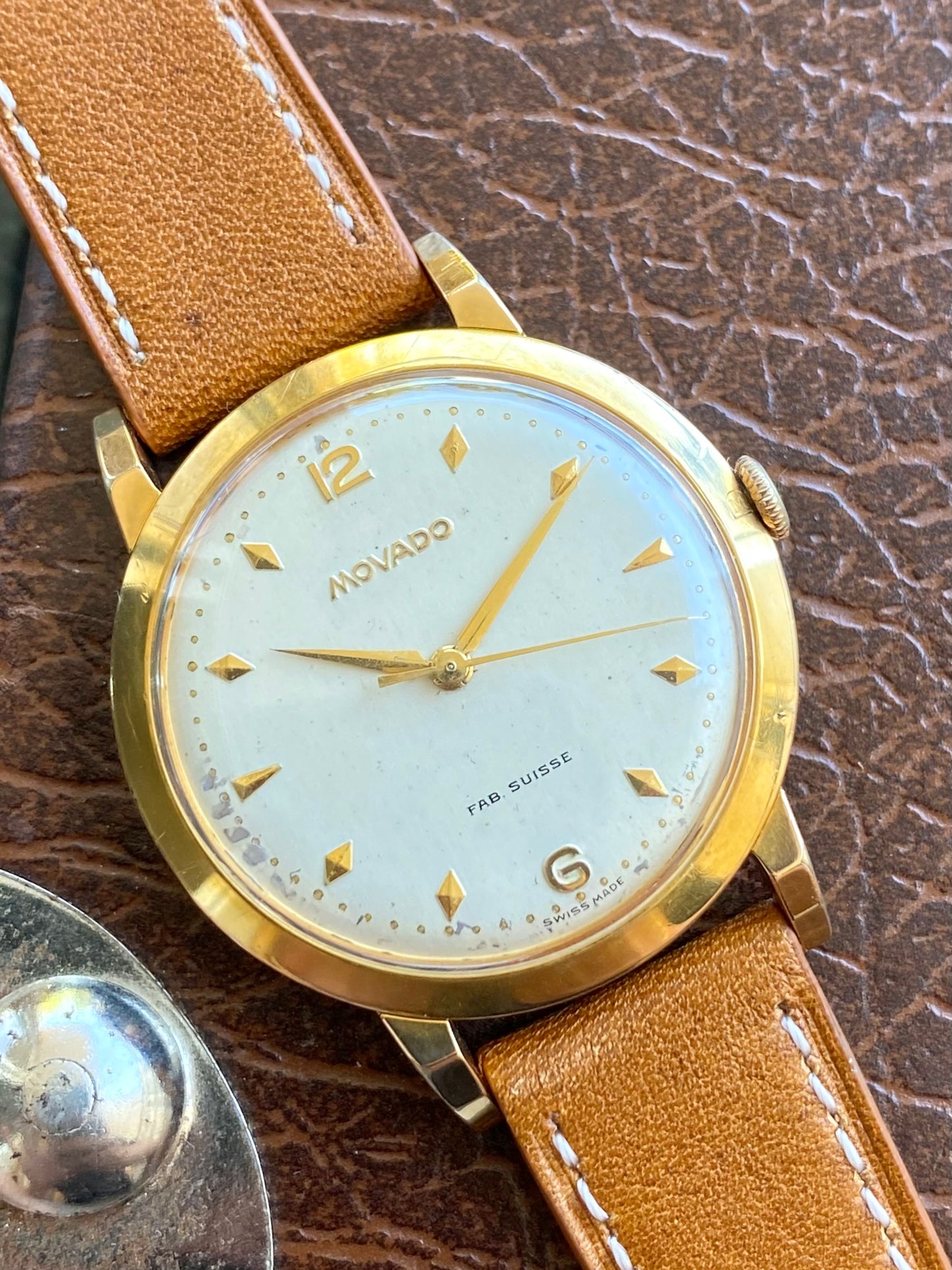 Movado Fab. Suisse Montre Vintage Mécanique Cal. 127 - 1950
