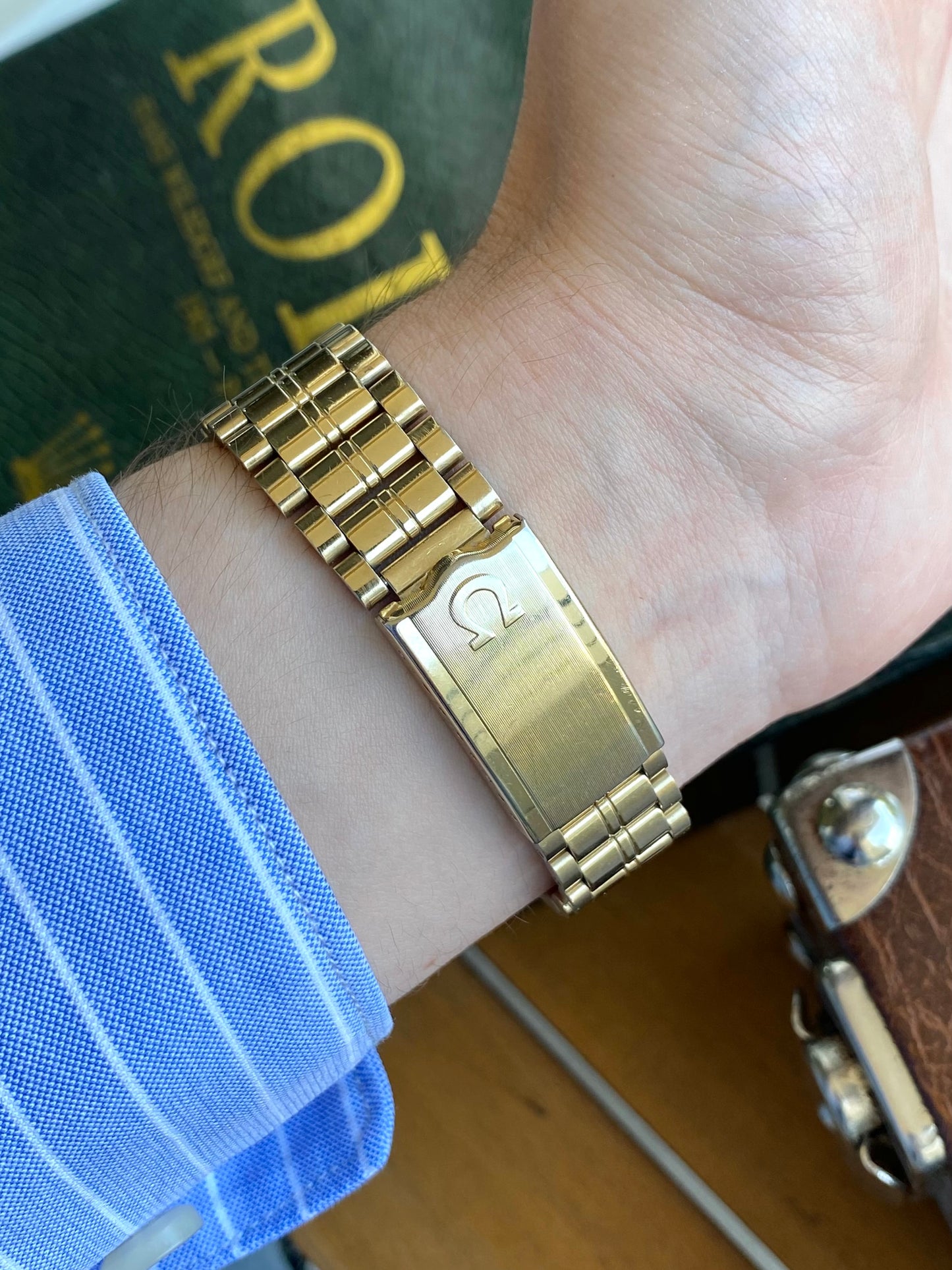 Omega Seamaster Chronometer Automatic - Ref. 168.023 Plaqué Or Bracelet 1069 - Montre Vintage Mécanique Calendrier Cal. 751 - 1968
