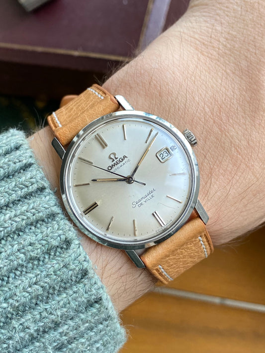 Omega Seamaster DeVille Automatic Date - Cal.562 Ref. 14910-SC61 - Montre Vintage Mécanique 1962