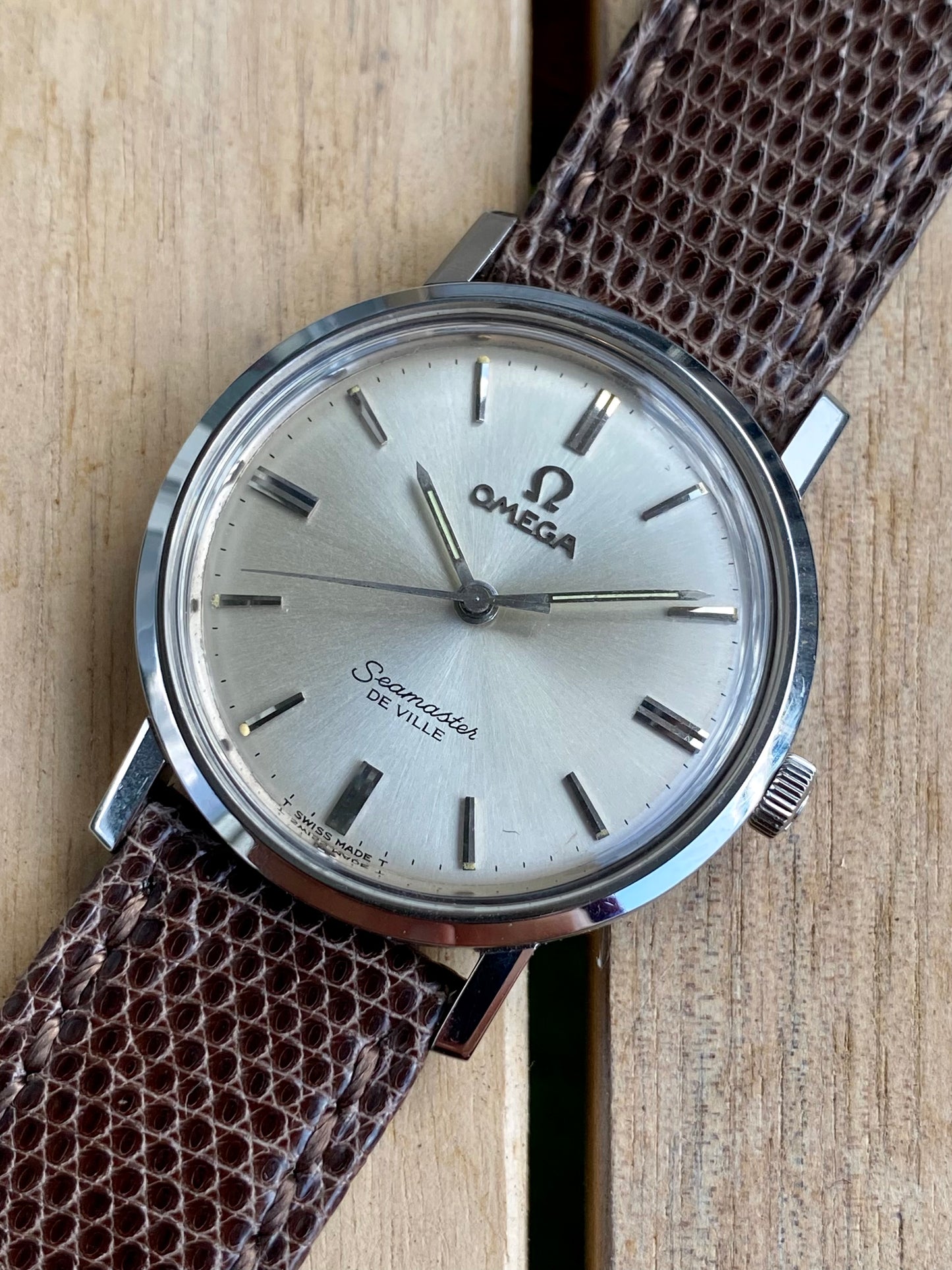 Omega Seamaster DeVille "Mid Size" 135.001 Montre Vintage Mécanique 1964