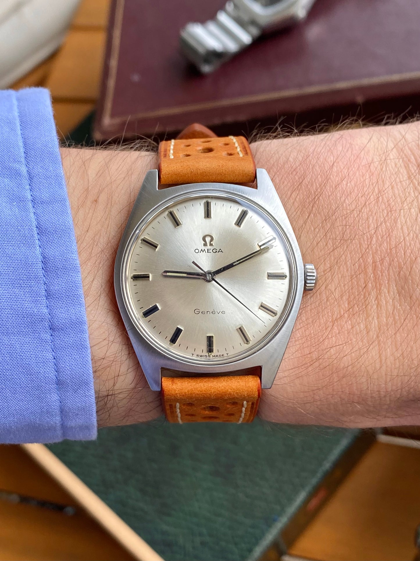 Omega Genève 135.041 - Montre Vintage Mécanique - Cal.601 Suisse 1969