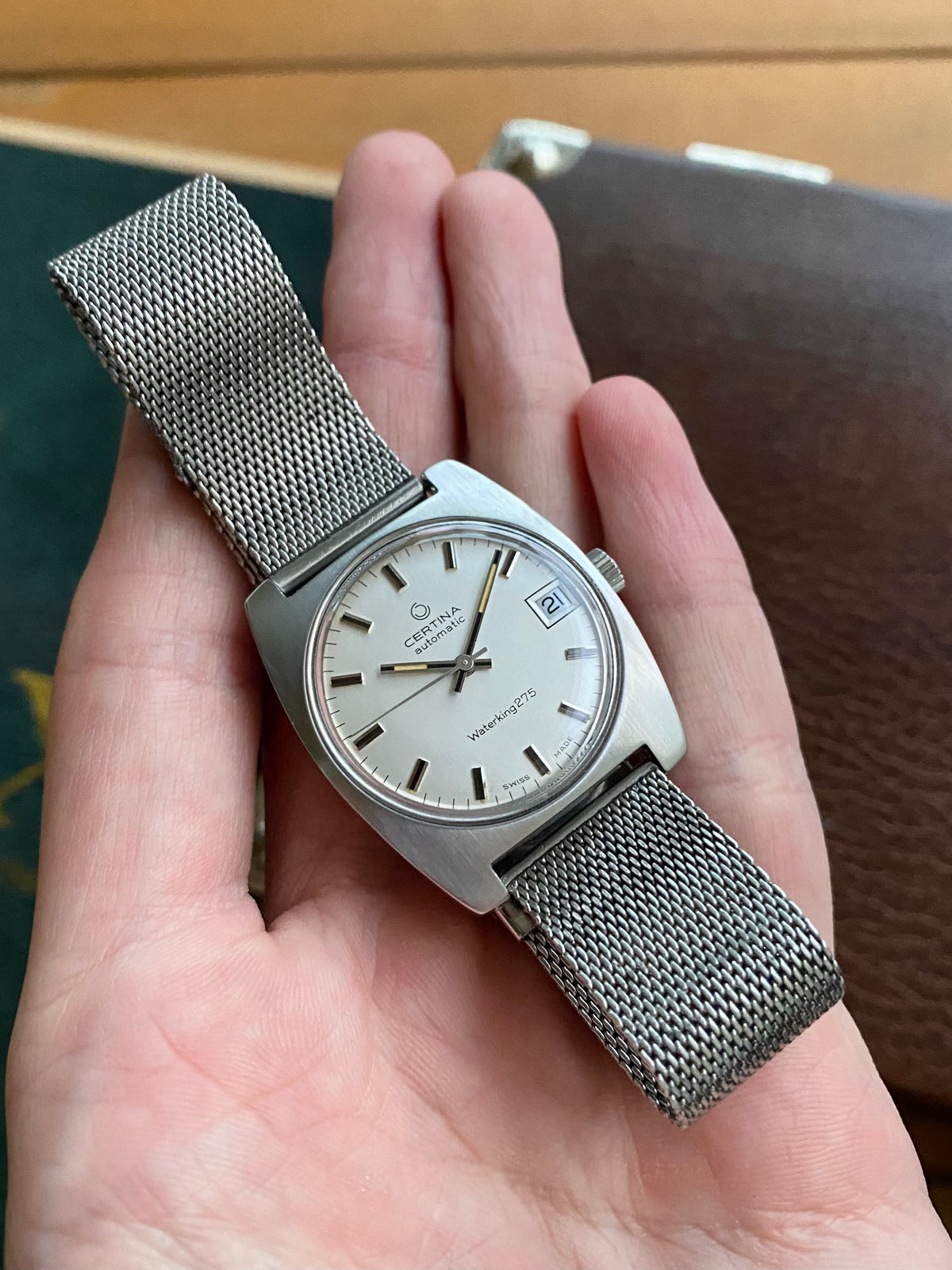 Certina WaterKing275 Automatic - Montre Vintage Suisse Mécanique Acier 1960