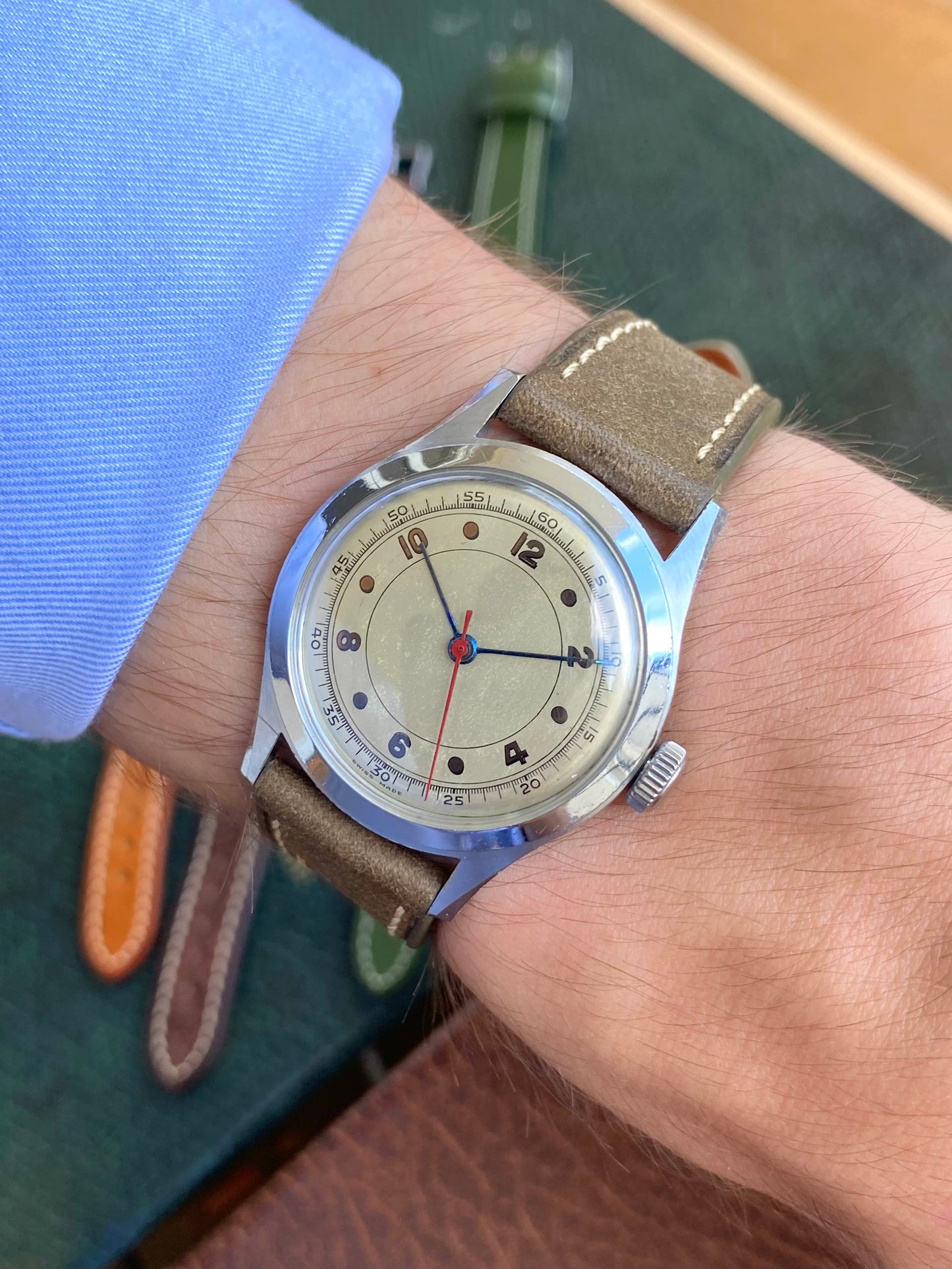 Montre Suisse Vintage Mécanique Anonyme Maxim - 1940