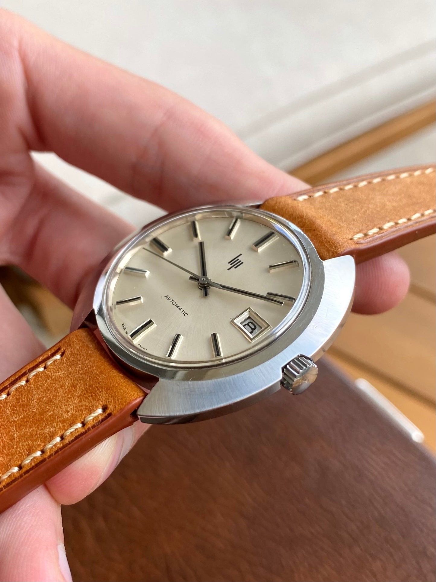 LIP Automatic Made In France - Montre Vintage Mécanique Duromat 7525 - 1970