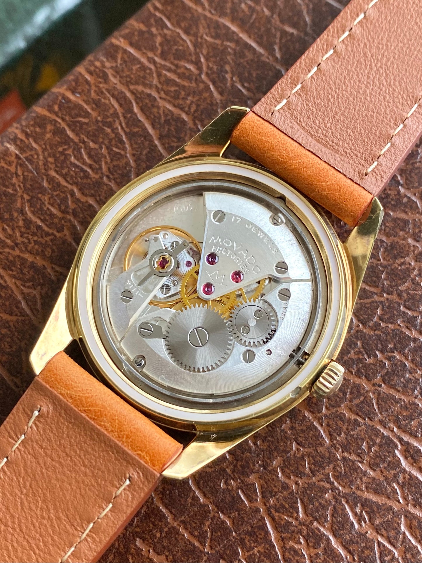 Movado Sub-Sea Plaqué Or - Montre Vintage Mécanique Cal.345 Ref.53091 - 1960