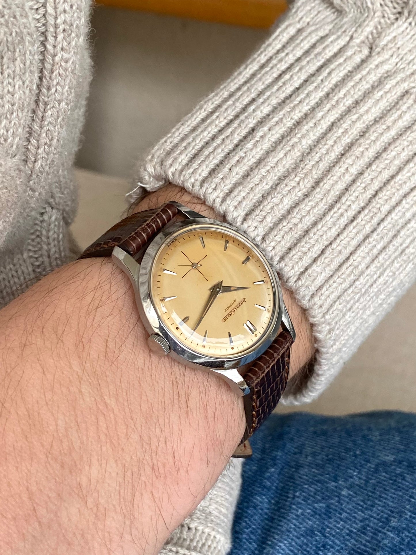 Jaeger-LeCoultre Bumper Automatic Cal. 812 Montre Vintage Mécanique Suisse