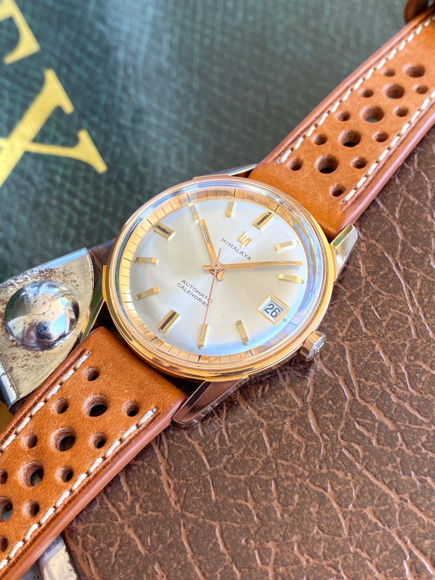 LIP Himalaya Automatic - France Montre Vintage Mécanique R153a Plaqué Or 1960