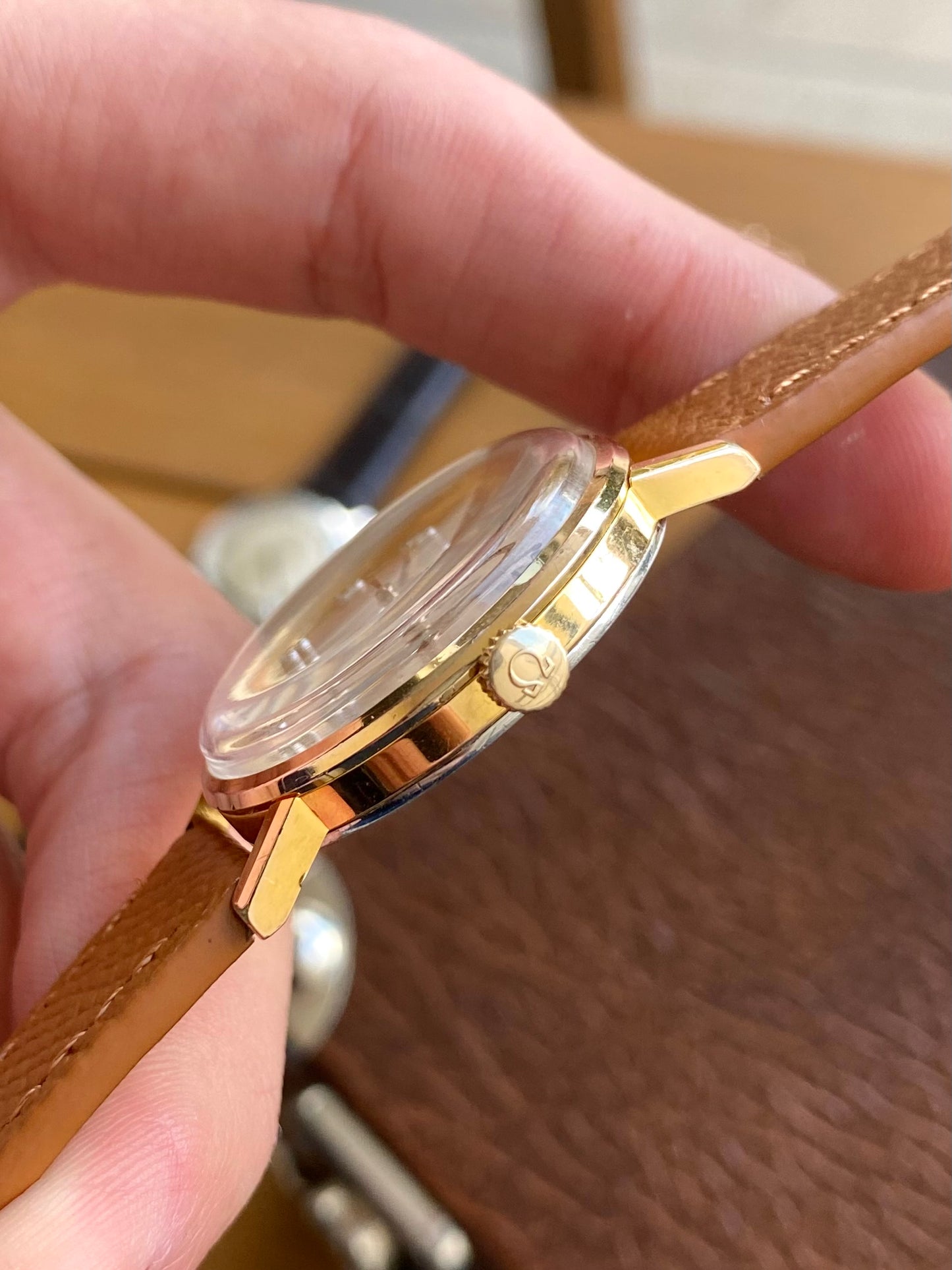 Omega Genève Cal.601 Plaqué Or Montre Vintage Mécanique Ref. 131.018 - 1967