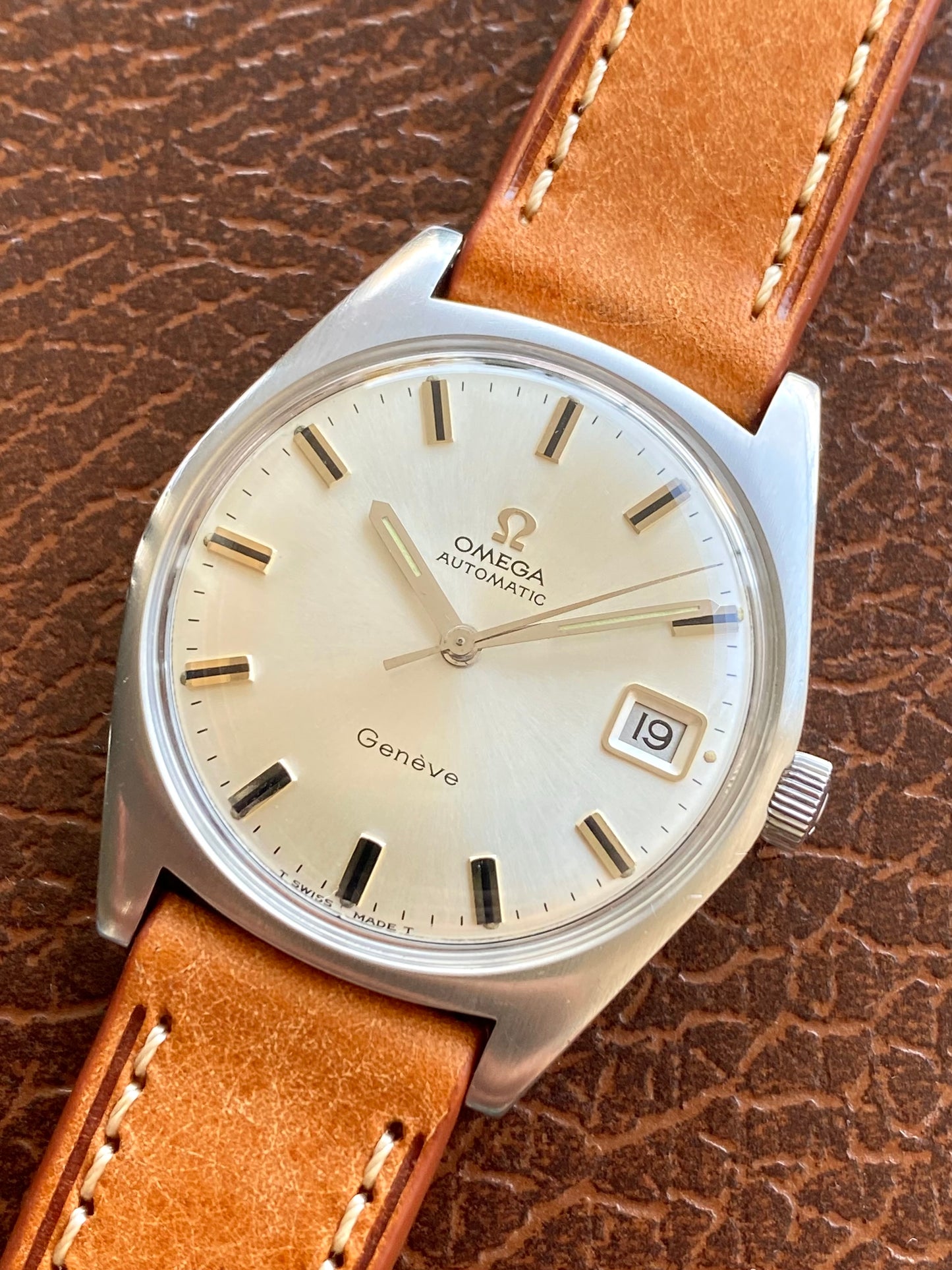Omega Genève Automatic Cal.565 Montre Vintage Mécanique 166.041 - 1968