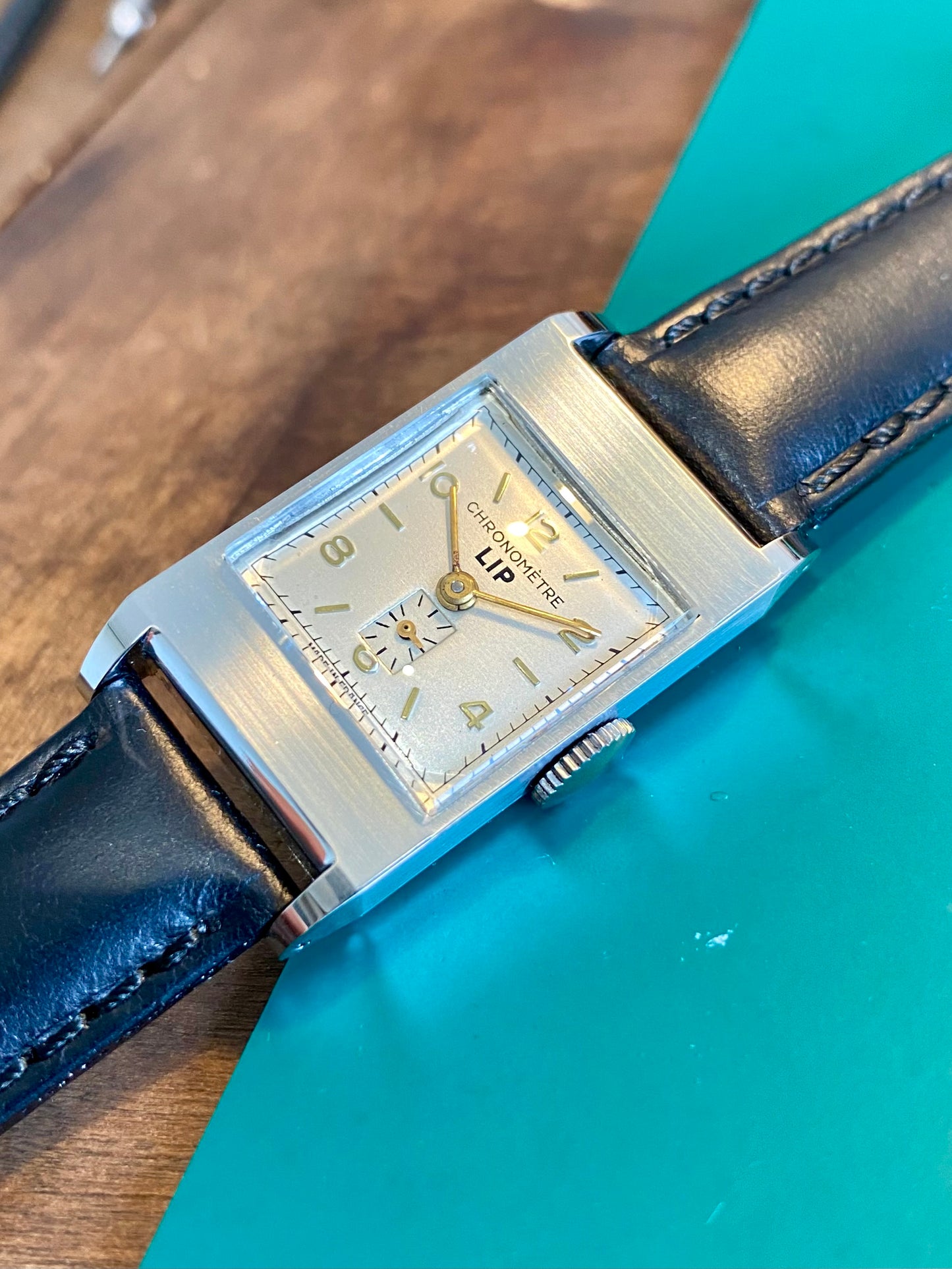 LIP T18 Chronomètre NOS Montre Vintage Mécanique France 1950