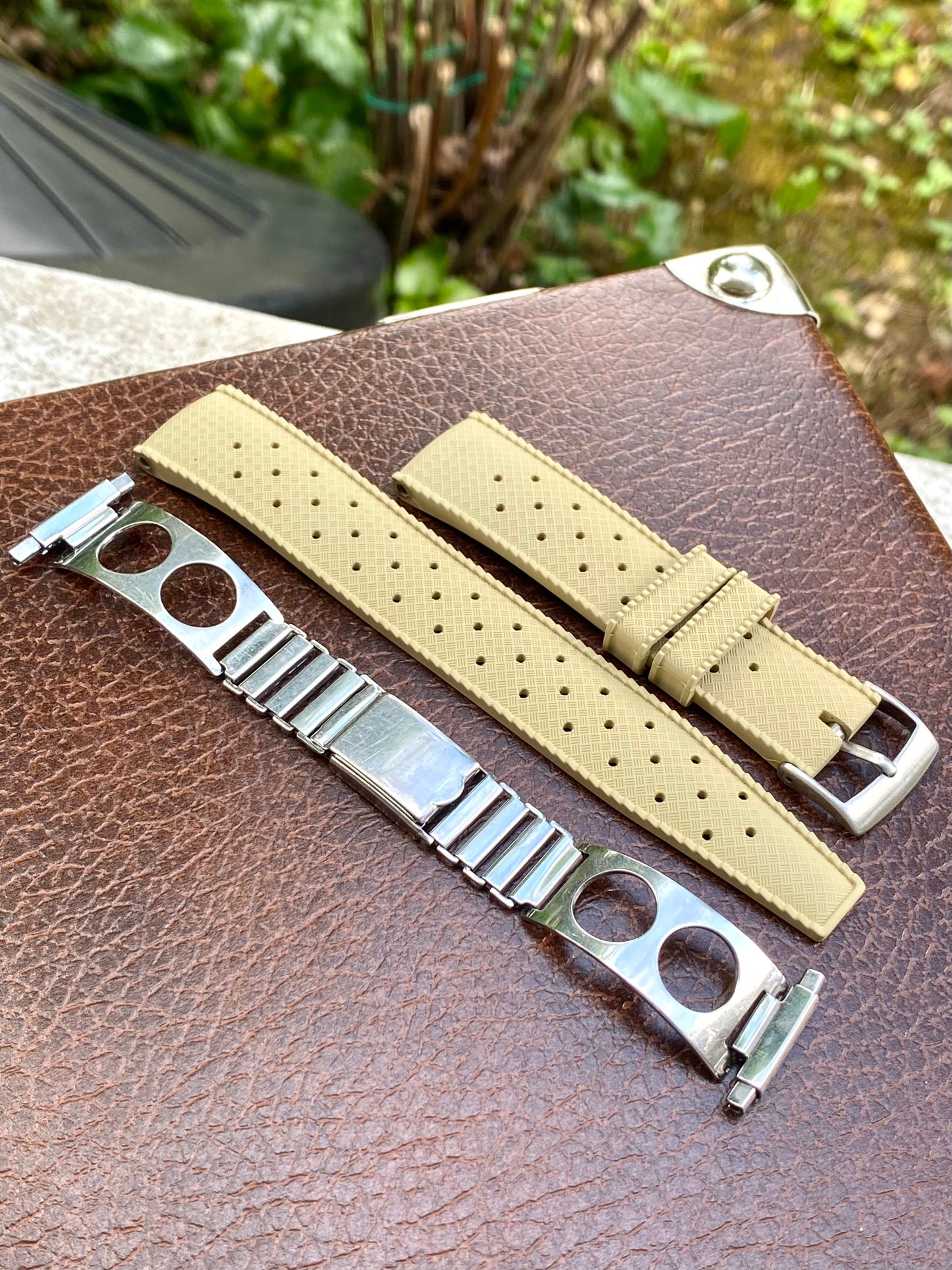 Aquastar Deepstar 10ATM Genève - Montre Vintage Chronographe Valjoux 23 Diver Big Eye - 1960