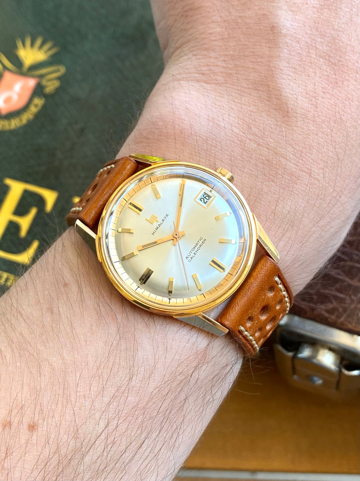 LIP Himalaya Automatic - France Montre Vintage Mécanique R153a Plaqué Or 1960