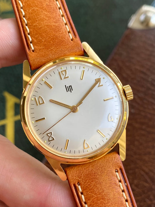 LIP France Montre Vintage Mécanique Plaqué Or RSC553 - 1960