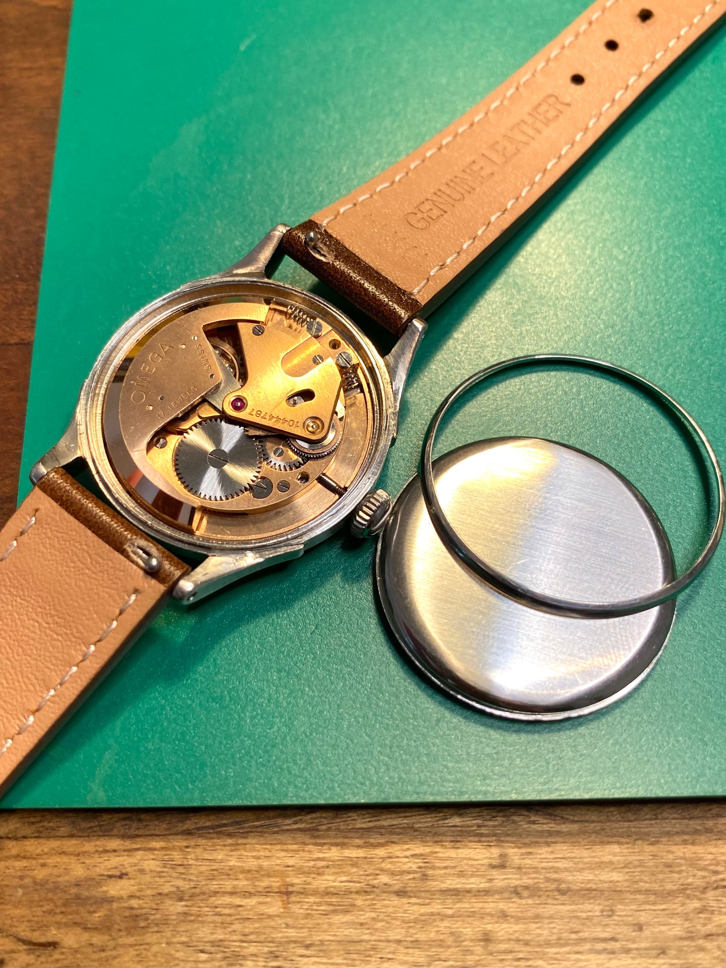 Omega Bumper Automatic Ref. 2375 Montre Vintage Mécanique Patinée 28.10RA - 1945