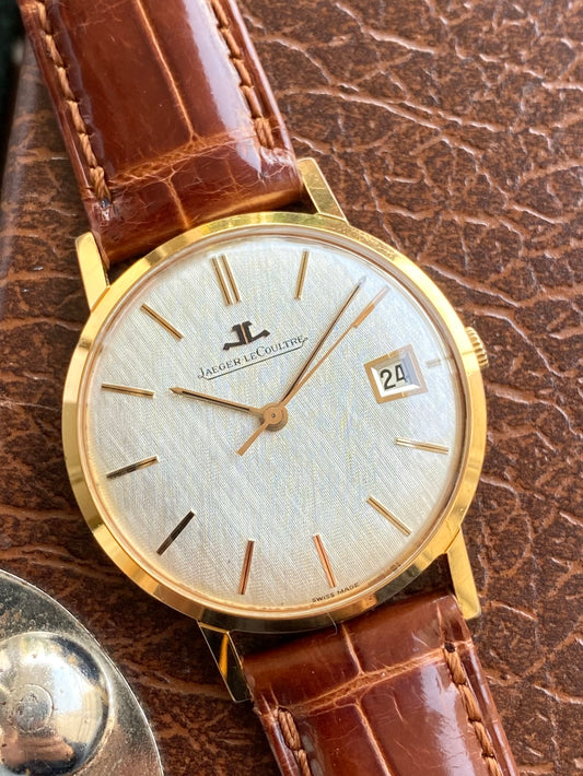 Jaeger-LeCoultre Extra Plate Cadran LIN Cal. 886 - Montre Suisse Vintage Mécanique 1960