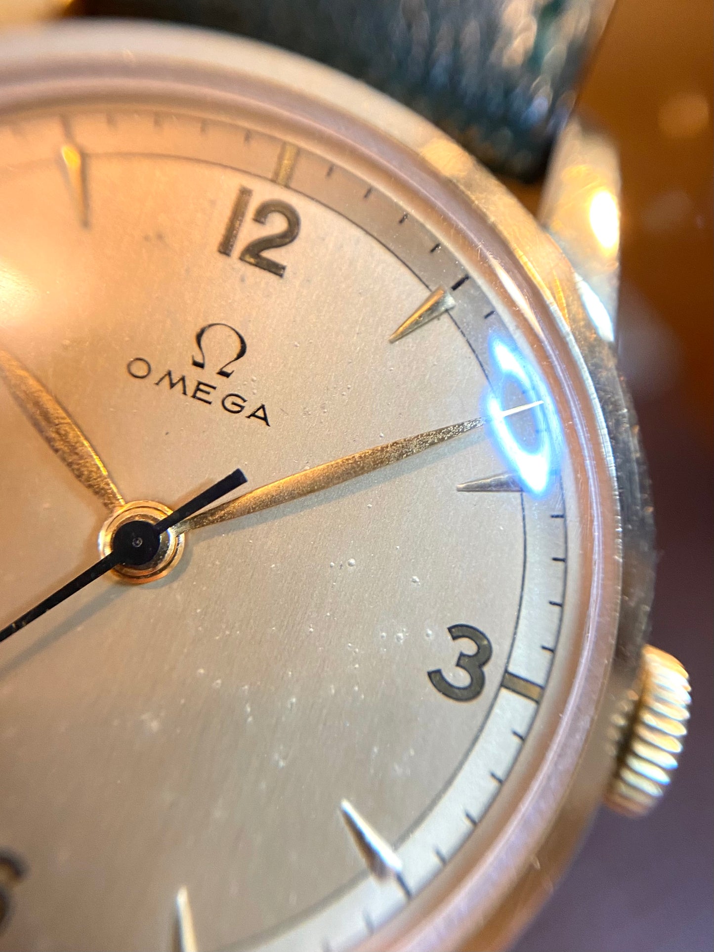 Omega Ref. 2513-2 Plaqué Or 80 Microns - Montre Vintage Mécanique Cal.283 - 1949 + Boucle
