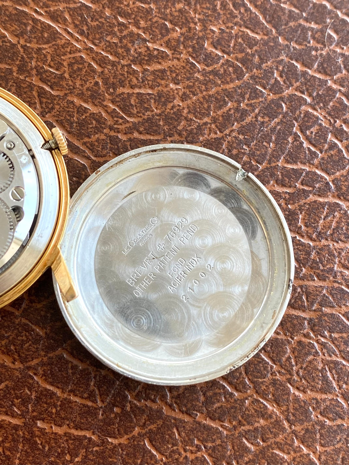Jaeger-LeCoultre Extra Plate Cadran LIN Cal. 886 - Montre Suisse Vintage Mécanique 1960
