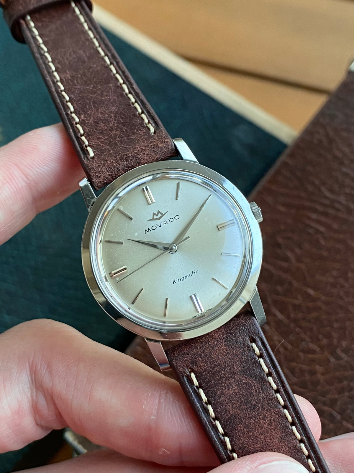 Movado Kingmatic Sub-Sea Suisse - Montre Vintage Automatic Cal.531 - 1960