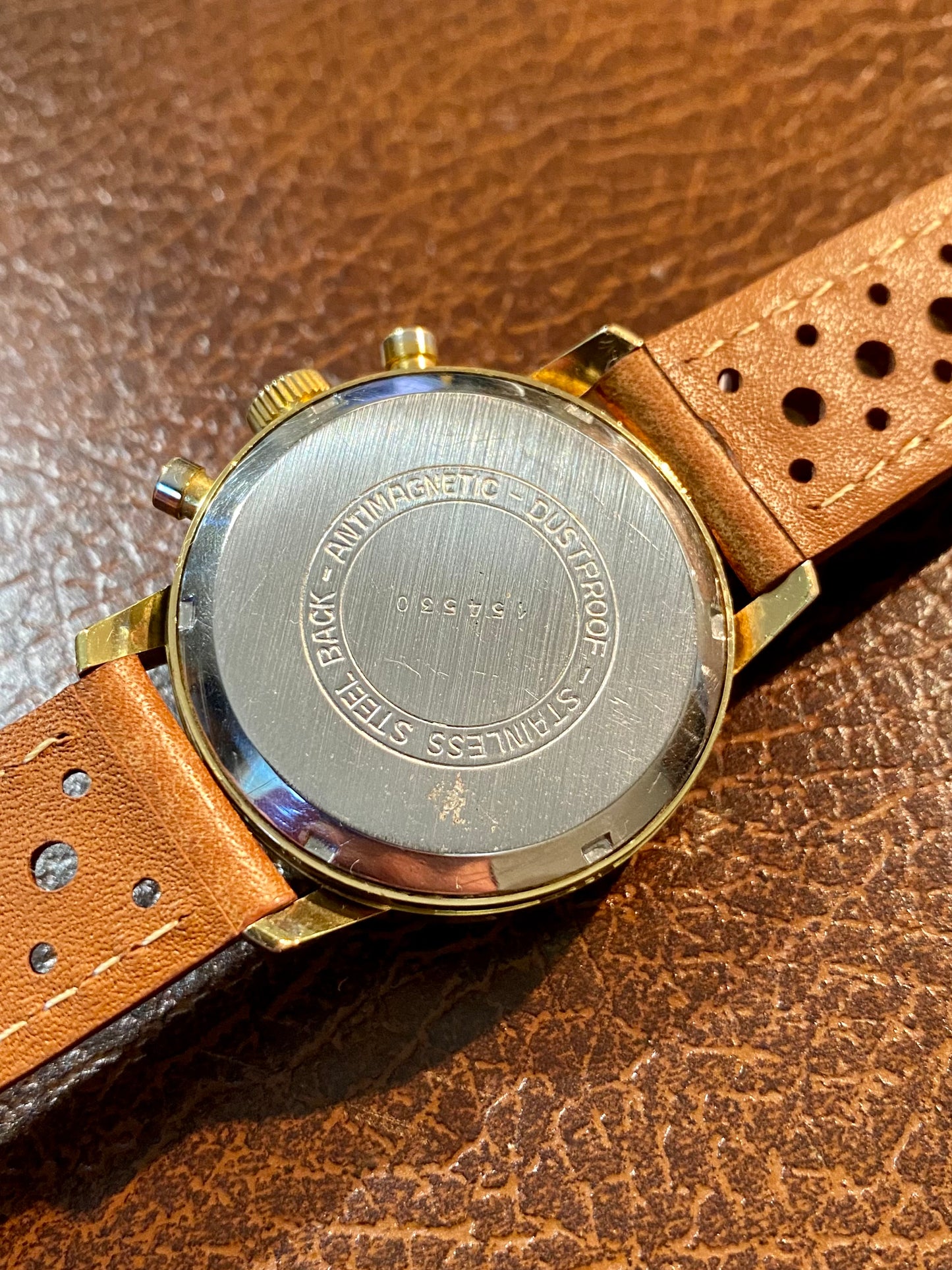 Alihor Chronographe Montre Vintage Mécanique Valjoux 7734 - 1970