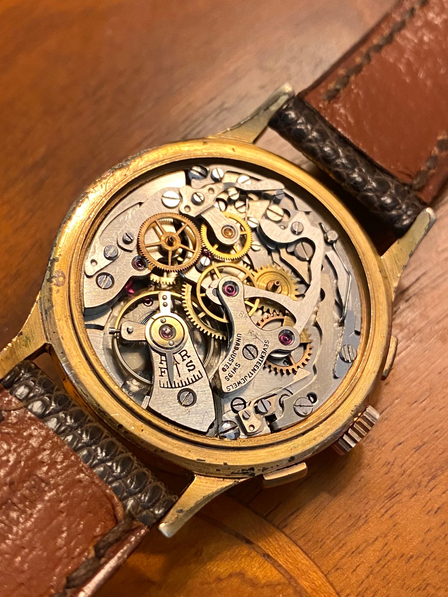 Prado Chronographe Suisse Montre Vintage Mécanique Landeron 51 - 1950