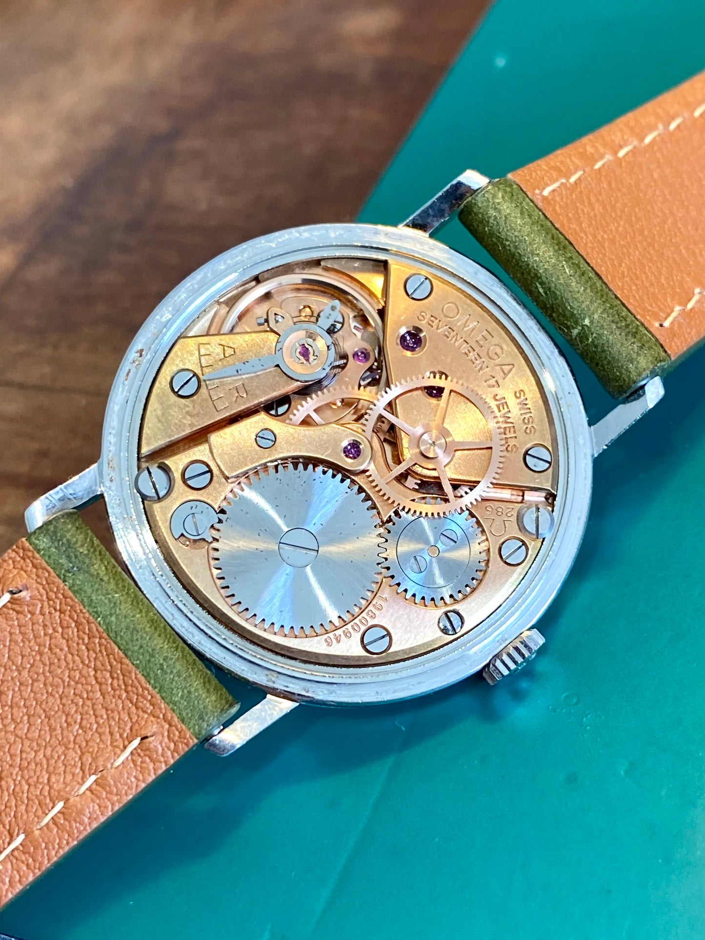 Omega Montre Vintage Mécanique Cal.286 Réf.131.002-62-SC 1962