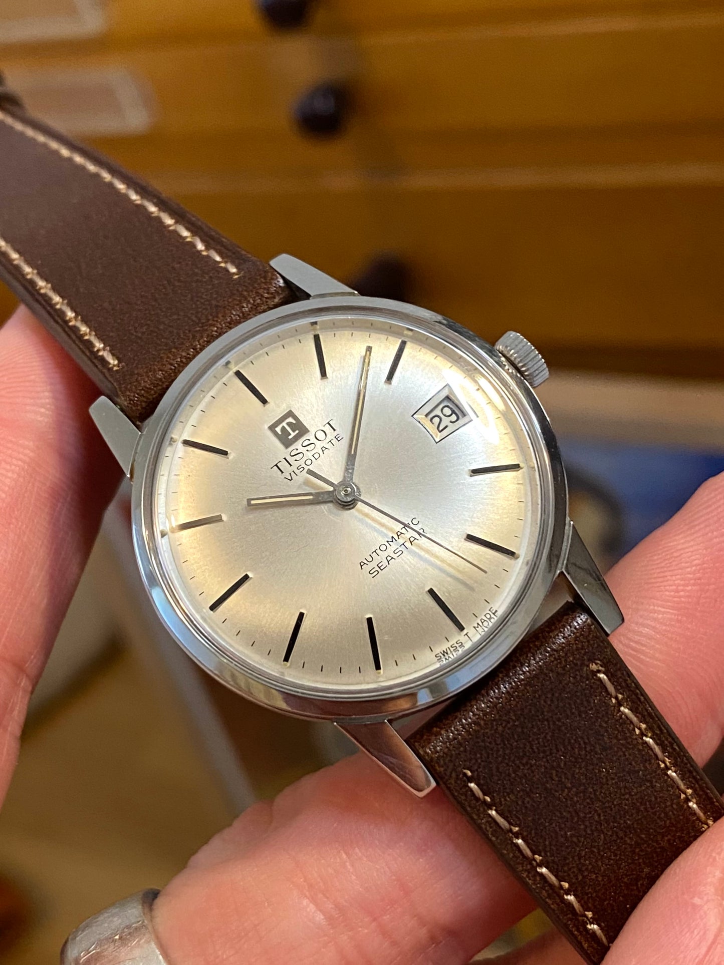 Tissot Visodate Seastar Automatic - Montre Vintage Mecanique Cal.784-2 1960