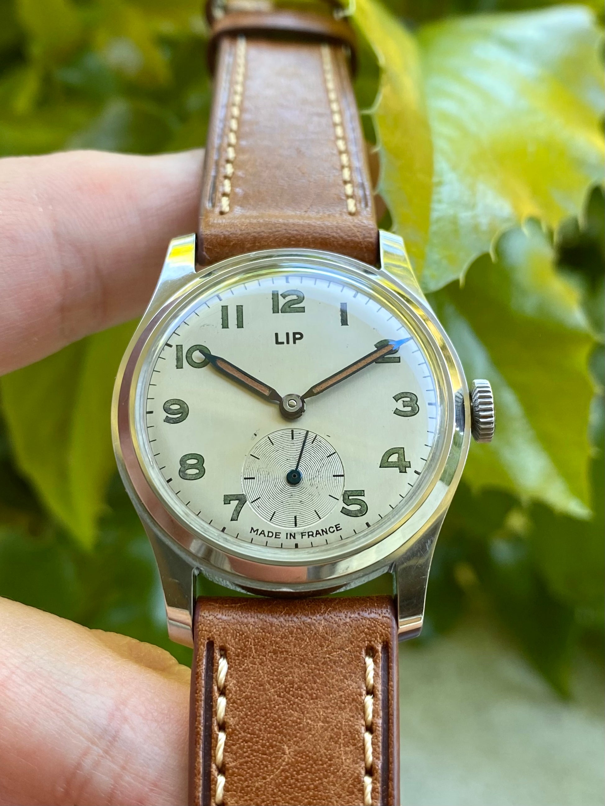 RARE MONTRE ANCIENNE Lip R25 Seconde Central Tout Acier Gros Diametre EUR 90,00 - FR RARE MONTRE ANCIENNE Lip R25 Seconde Central Tout Acier Gros Diametre EUR 90,00 - FR