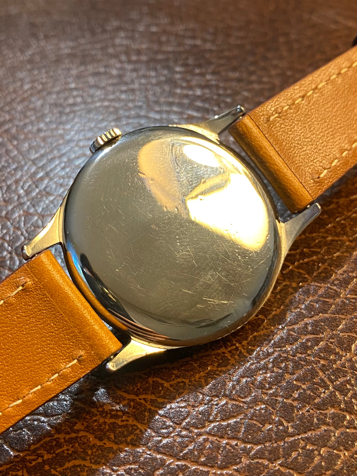 Omega Jumbo 37,8mm Montre Vintage Mécanique Cal.265 Réf.2181-3 - 1949