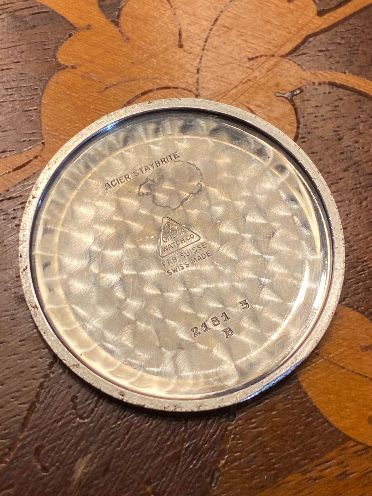 Omega Jumbo 37,8mm Montre Vintage Mécanique Cal.265 Réf.2181-3 - 1949