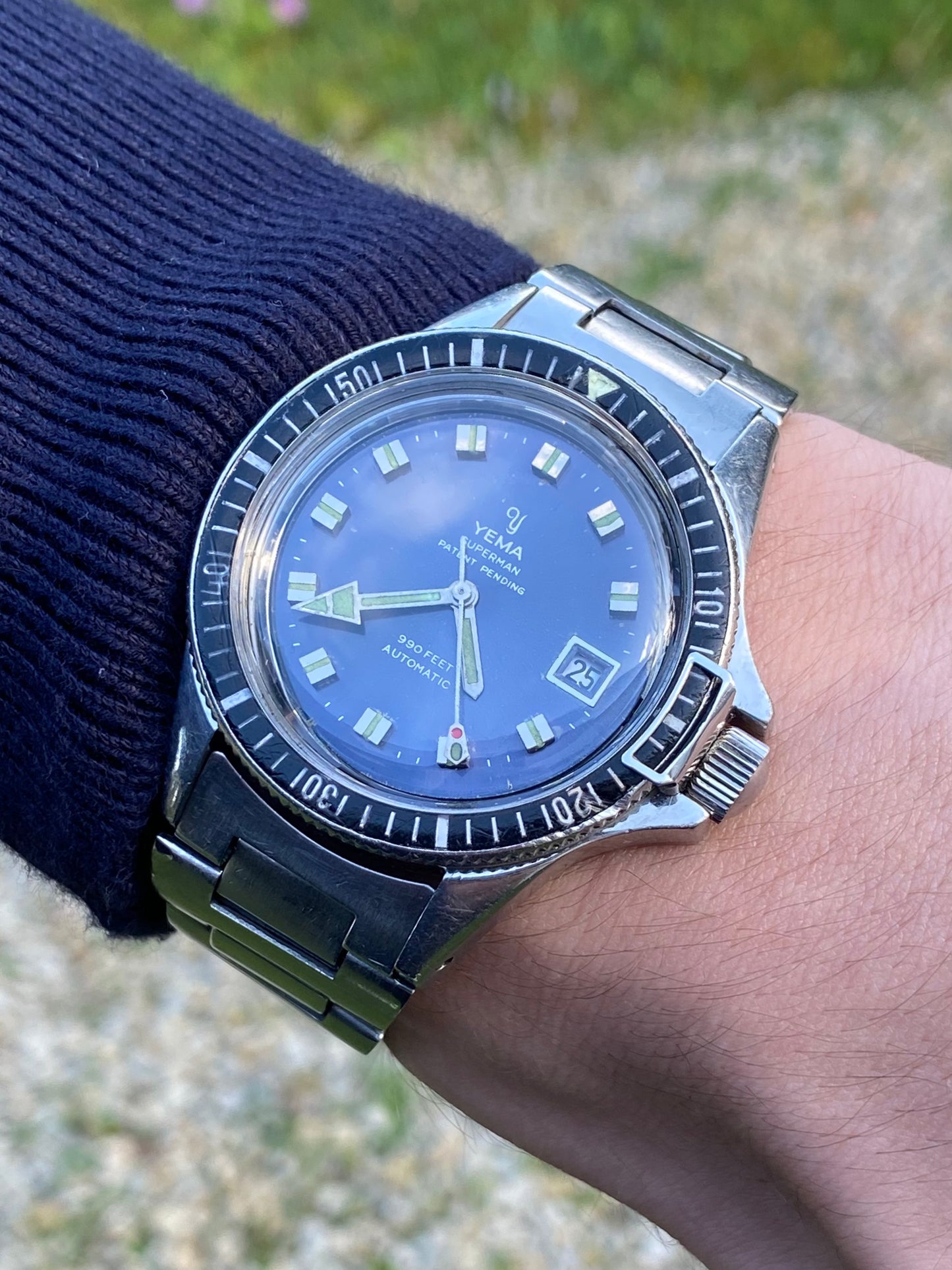 Yema Superman 24.11.17 Montre Vintage Automatic 1970