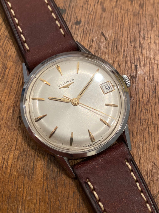 LONGINES Montre Vintage Mécanique Date Cal.701 1960