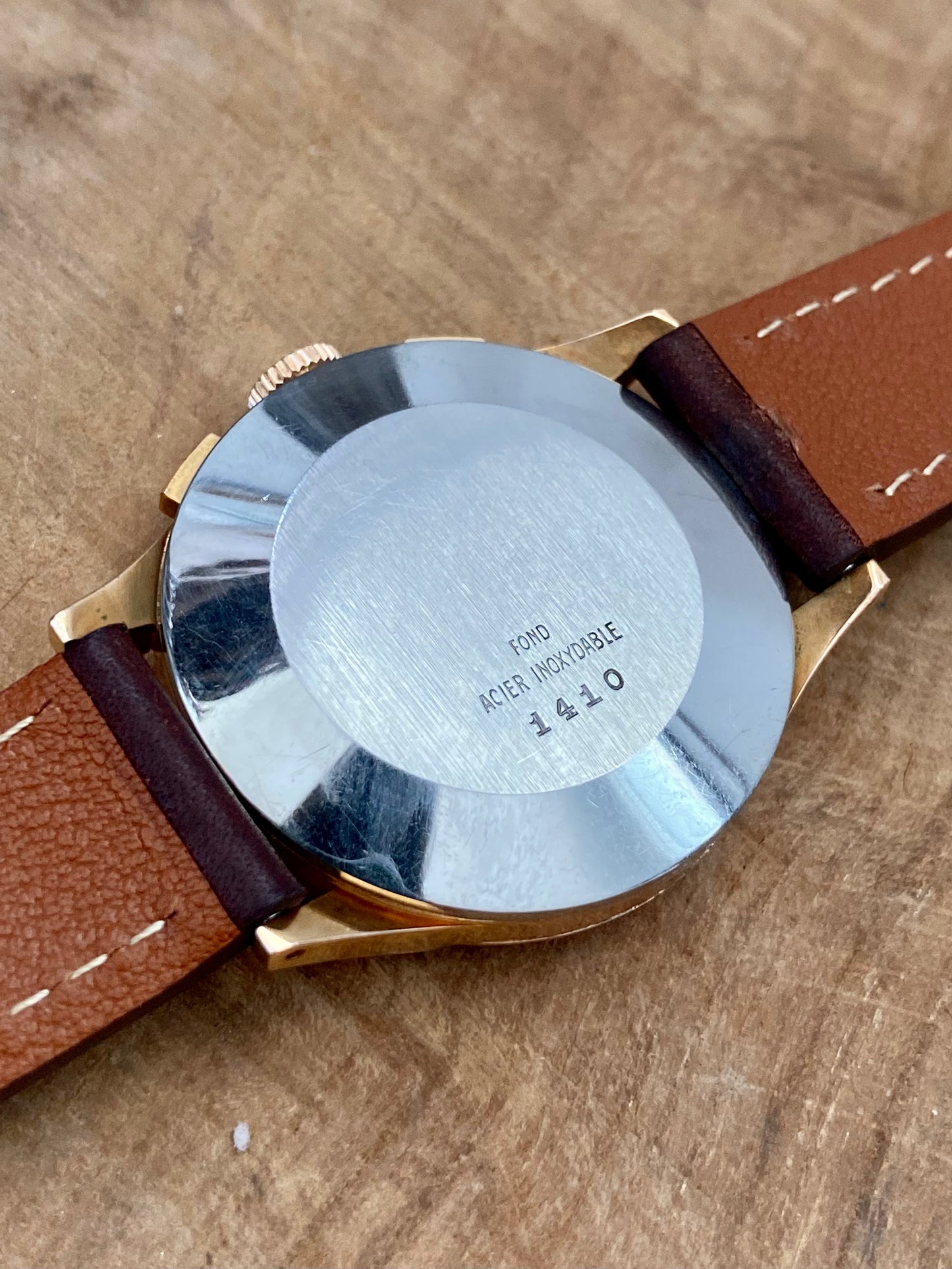 NOREXA Genève Chronographe Montre Vintage Mécanique Landeron 48 1960
