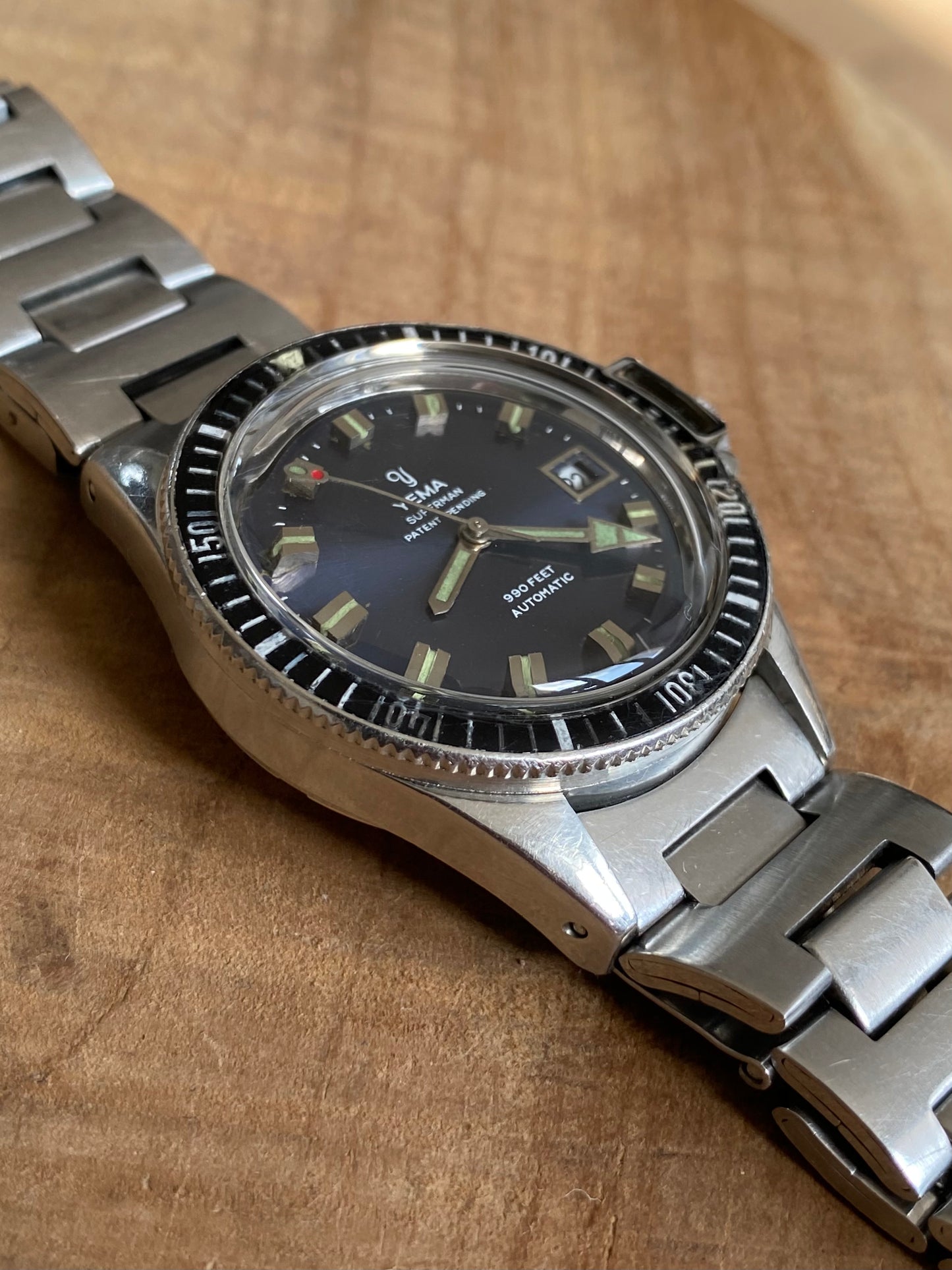 Yema Superman 24.11.17 Montre Vintage Automatic 1970