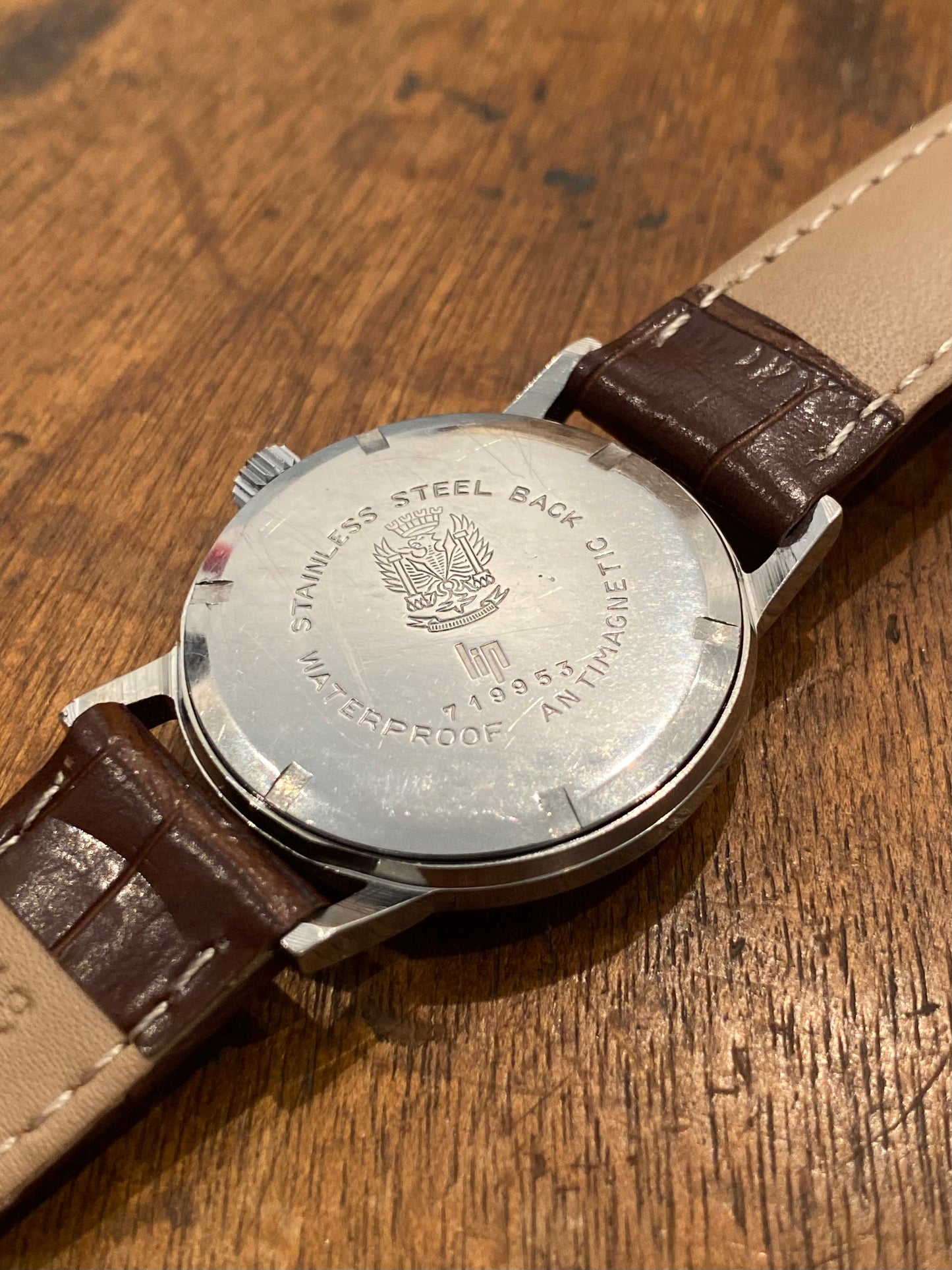 LIP Calendrier R136F Montre Vintage Mécanique 1960