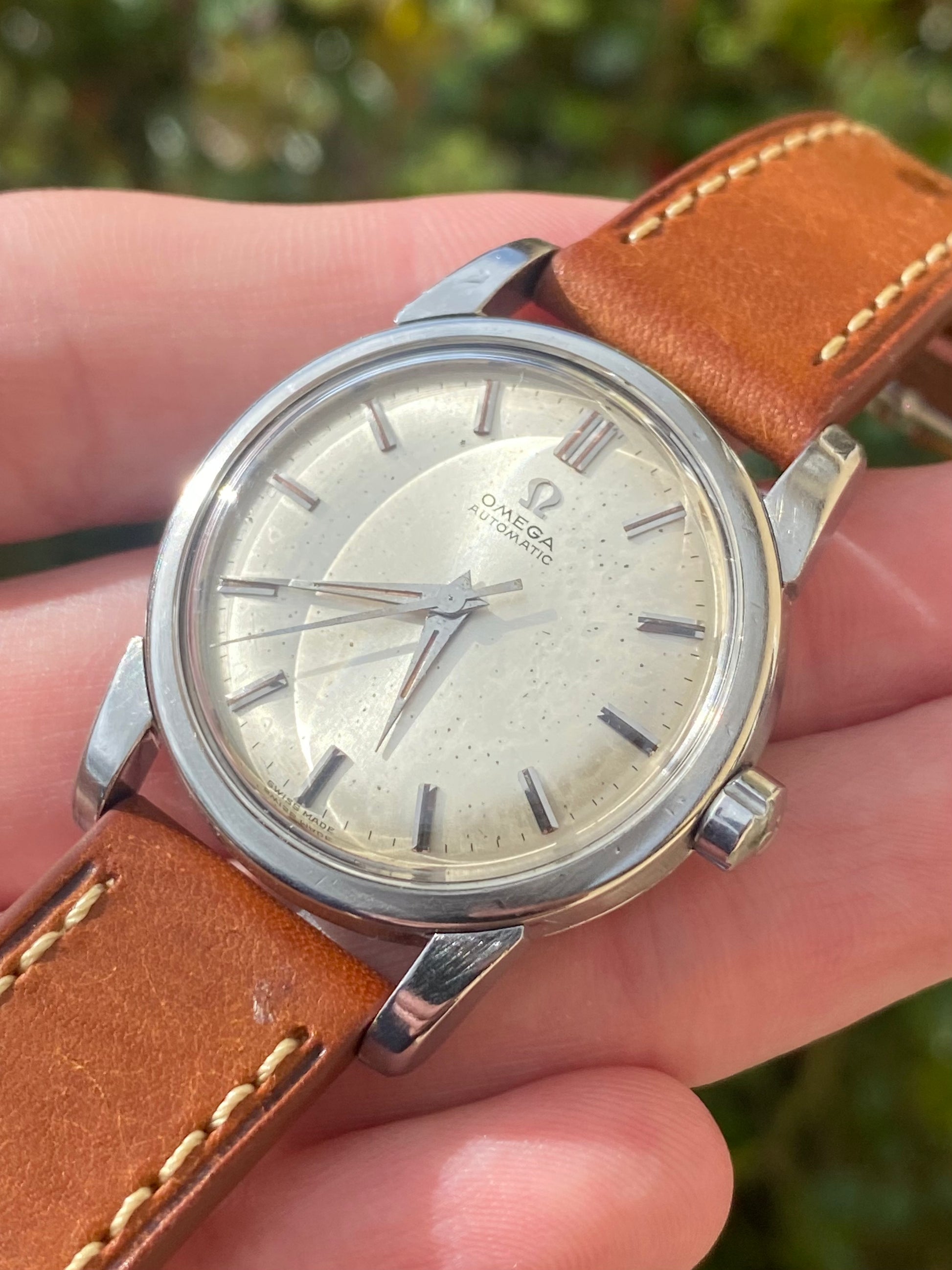 Omega Bumper Automatic Montre Vintage Cal.354 1954 L Heure Des