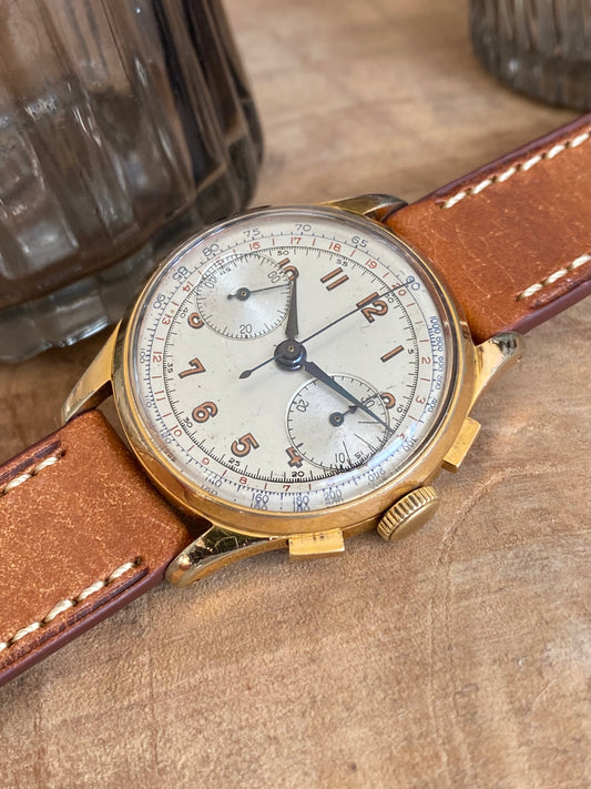 Chronographe Montre Vintage Révisée 1950