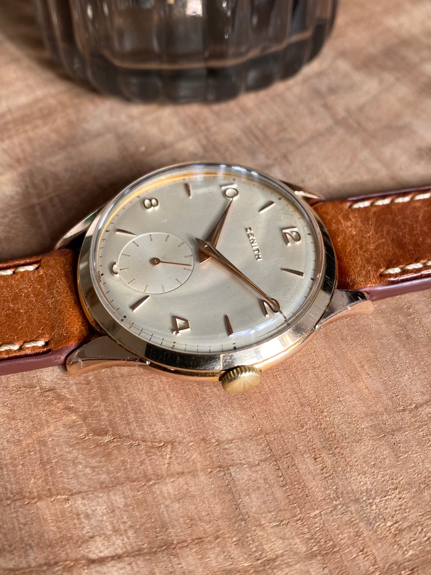 Zenith Montre Calatrava Vintage Mécanique "Jumbo" 1950