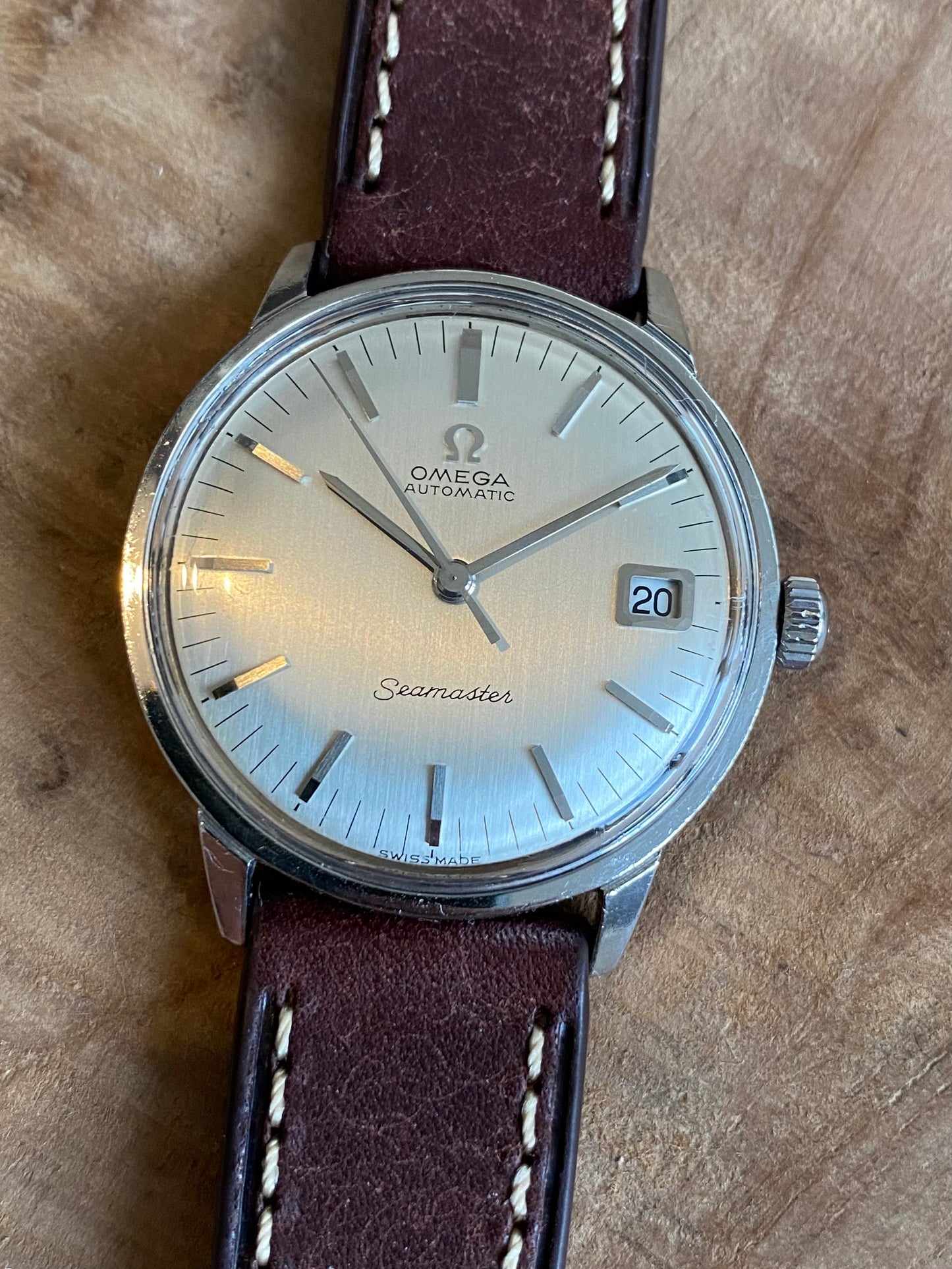 Omega Seamaster Automatic 166.001 Montre Vintage Mécanique 1967