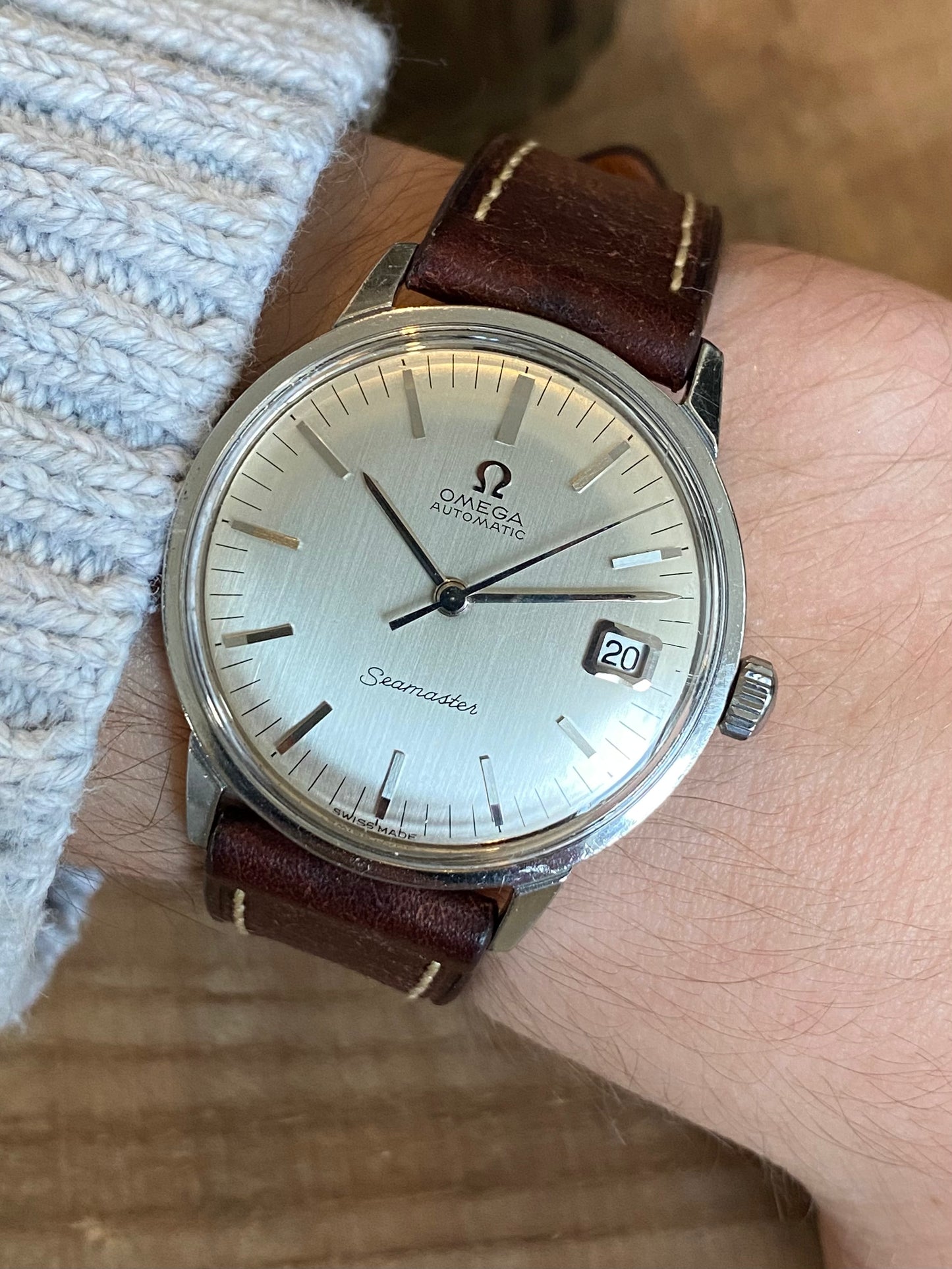 Omega Seamaster Automatic 166.001 Montre Vintage Mécanique 1967